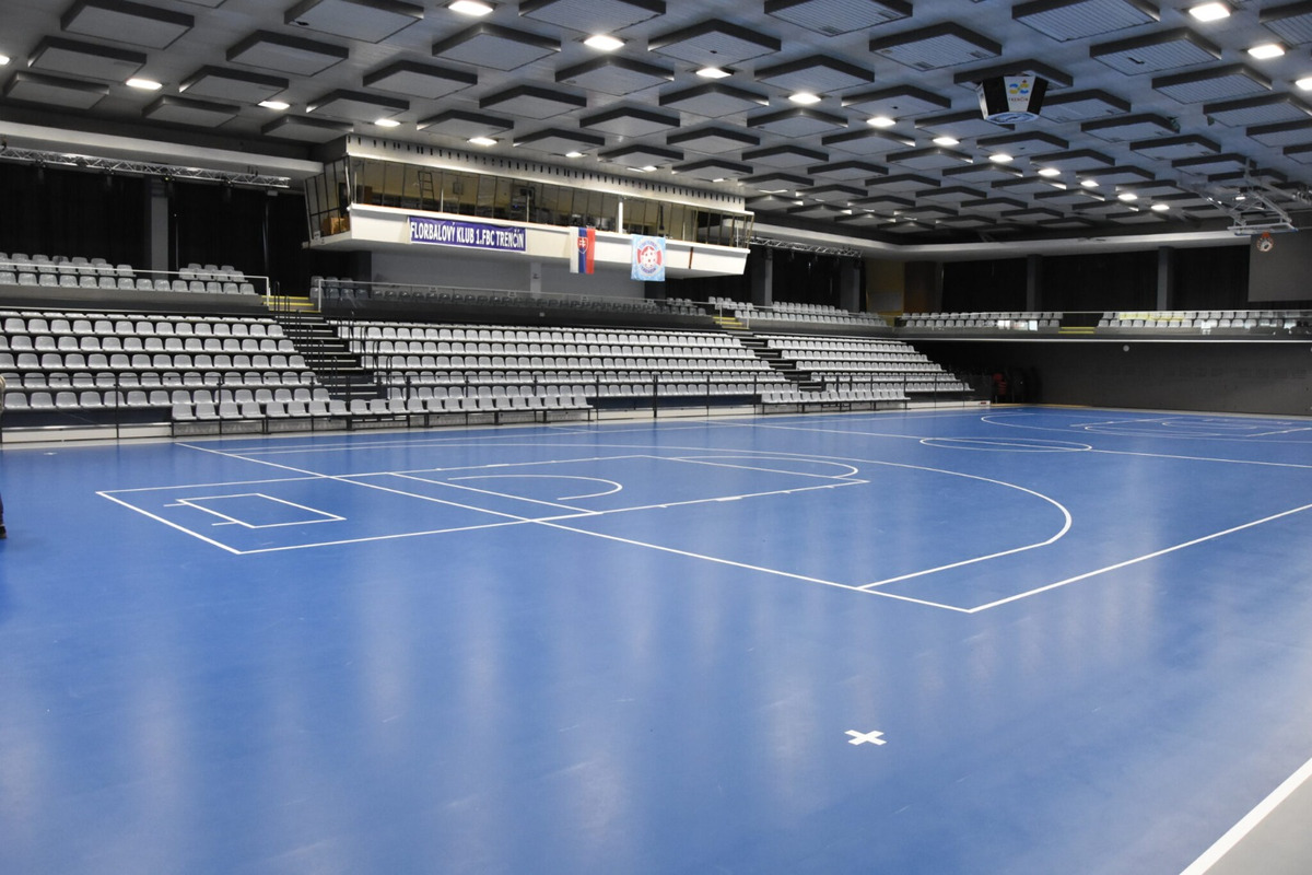 FOTO: Mestská športová hala v Trenčíne prešla veľkou zmenou. Pozrite si, ako dnes vyzerá, foto 7
