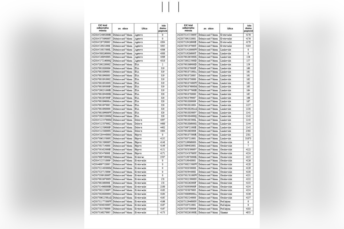 FOTO: V Dubnici nad Váhom bude prebiehať rozsiahla odstávka elektriny , foto 3