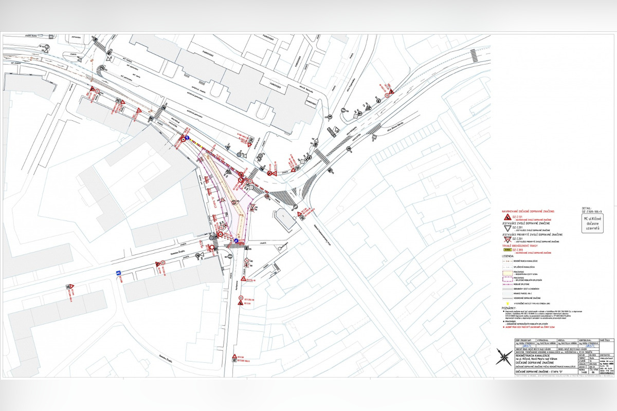 FOTO: Začína sa oprava havarijnej kanalizácie na Klčovej ulici v Novom Meste nad Váhom, potrvá celé leto, foto 2