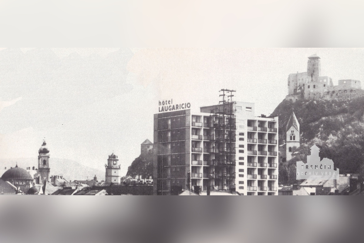 FOTO: Trenčania spomínajú na hotel Laugaricio v centre mesta , foto 3