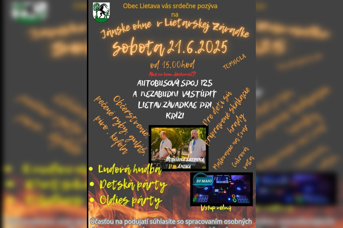 FOTO: Privítajte leto pri ohni. Pozrite si, kde v Trenčianskom kraji horia Jánske ohne, foto 2