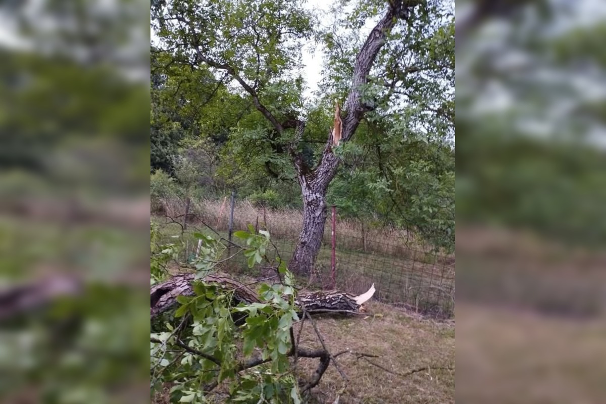 FOTO: Obyvatelia Trenčína a okolia zdieľali fotografie búrky, ktorá sa prehnala krajom , foto 1