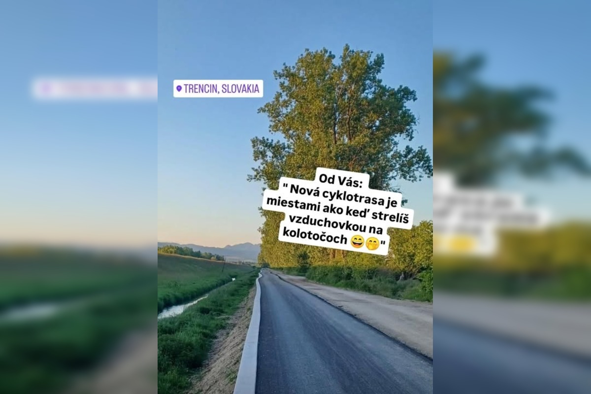 FOTO: Nová cyklotrasa vedúca z Trenčína do Dubnice nad Váhom, vyvoláva mnoho otáznikov , foto 2