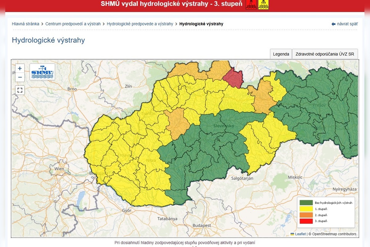 FOTO: Aj dnes hrozia v Trenčianskom kraji mimoriadne intenzívne dažde, dokonca aj povodne , foto 2