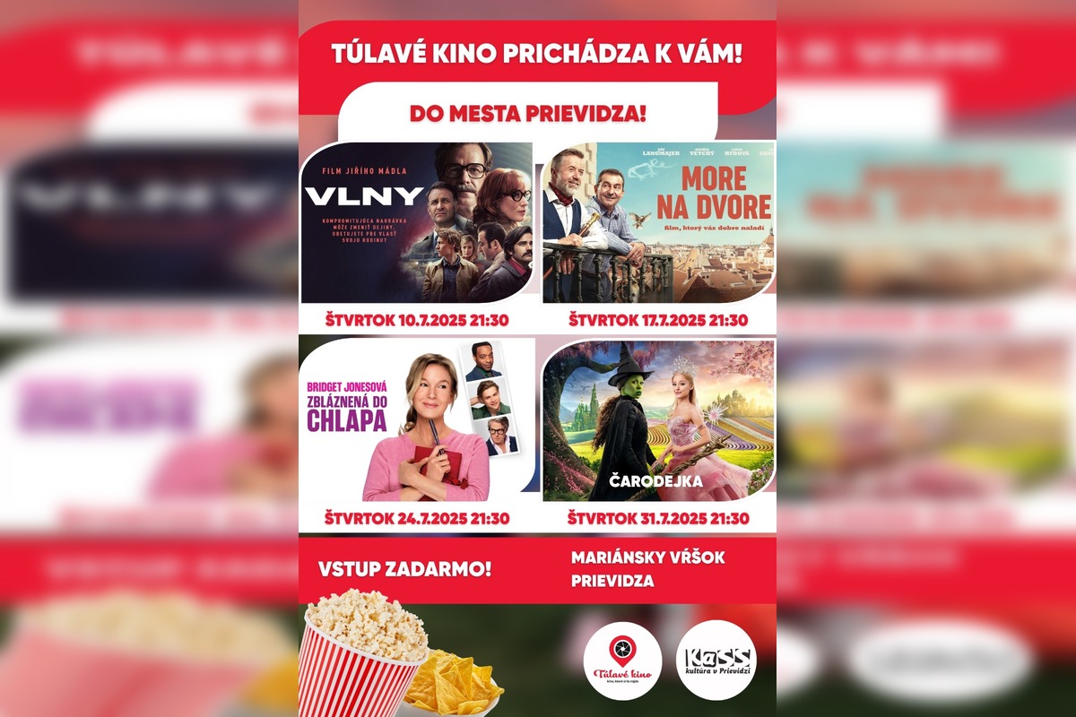 FOTO: Prievidžania si budú môcť každý štvrtok užiť letné kino, foto 5
