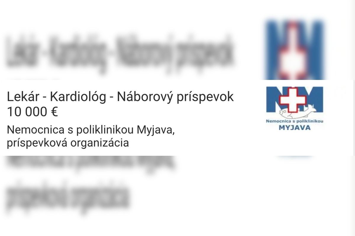 FOTO: Tisíce eur za nástup do práce. Myjavská nemocnica láka lekárov na rekordné príspevky, foto 2
