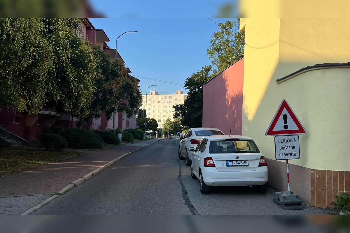 FOTO: Nové Mesto nad Váhom upozorňuje na uzávierky: Klčové, Hurbanova aj Štubňu sú neprejazdné, foto 3