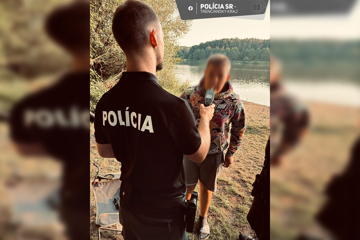 FOTO: Akcia „Háčik“! Polícia dohliadala na rybárov pri Bánovciach nad Bebravou, odhalila tri priestupky, foto 3
