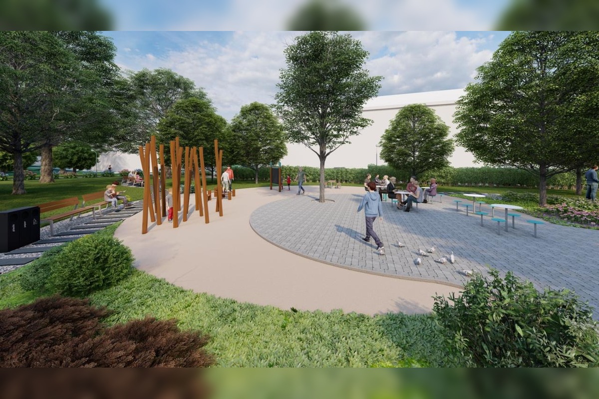 FOTO: Námestie Alexandra Dubčeka v Dubnici sa revitalizuje. Menej betónu, viac zelene a nové priestory pre ľudí, foto 11