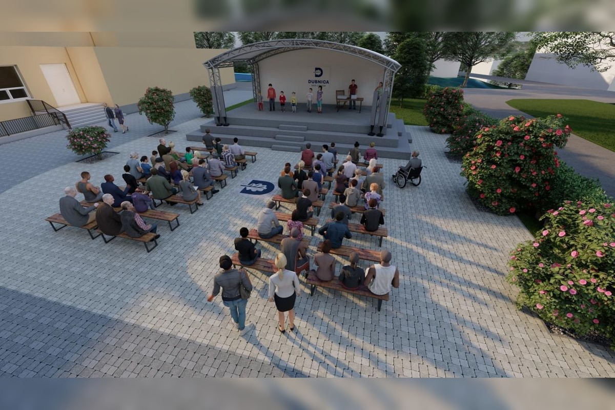 FOTO: Námestie Alexandra Dubčeka v Dubnici sa revitalizuje. Menej betónu, viac zelene a nové priestory pre ľudí, foto 12