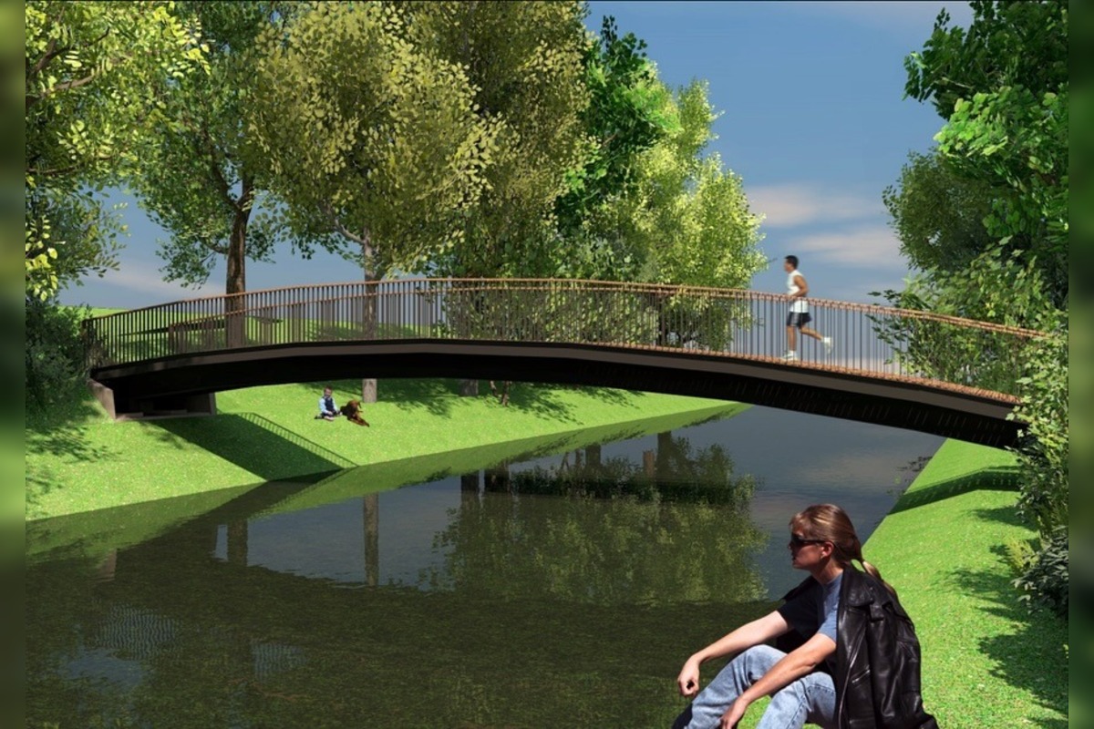 FOTO: Takto bude vyzerať lávka cez Orechovský potok v Trenčíne, foto 1