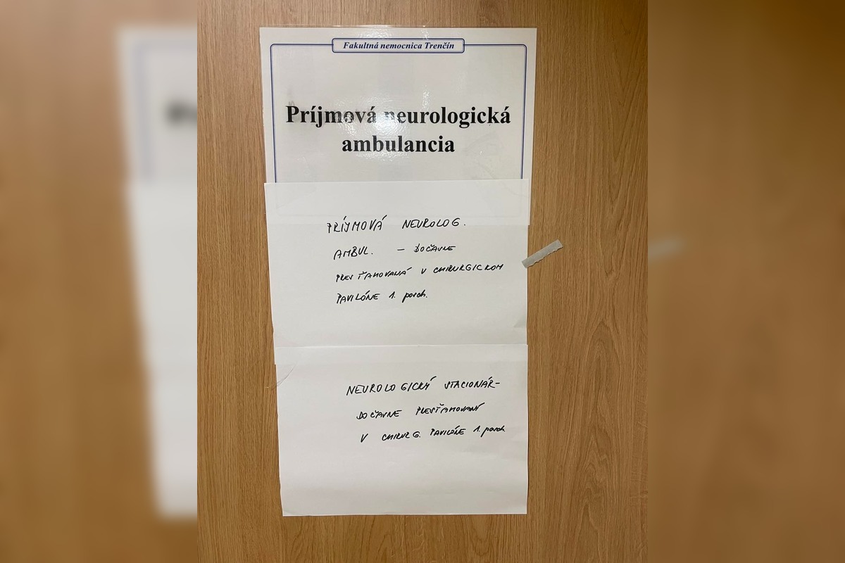 FOTO: Neurologická ambulancia v Trenčíne prechádza rekonštrukciou: pacientov presunuli do dočasných priestorov, foto 4