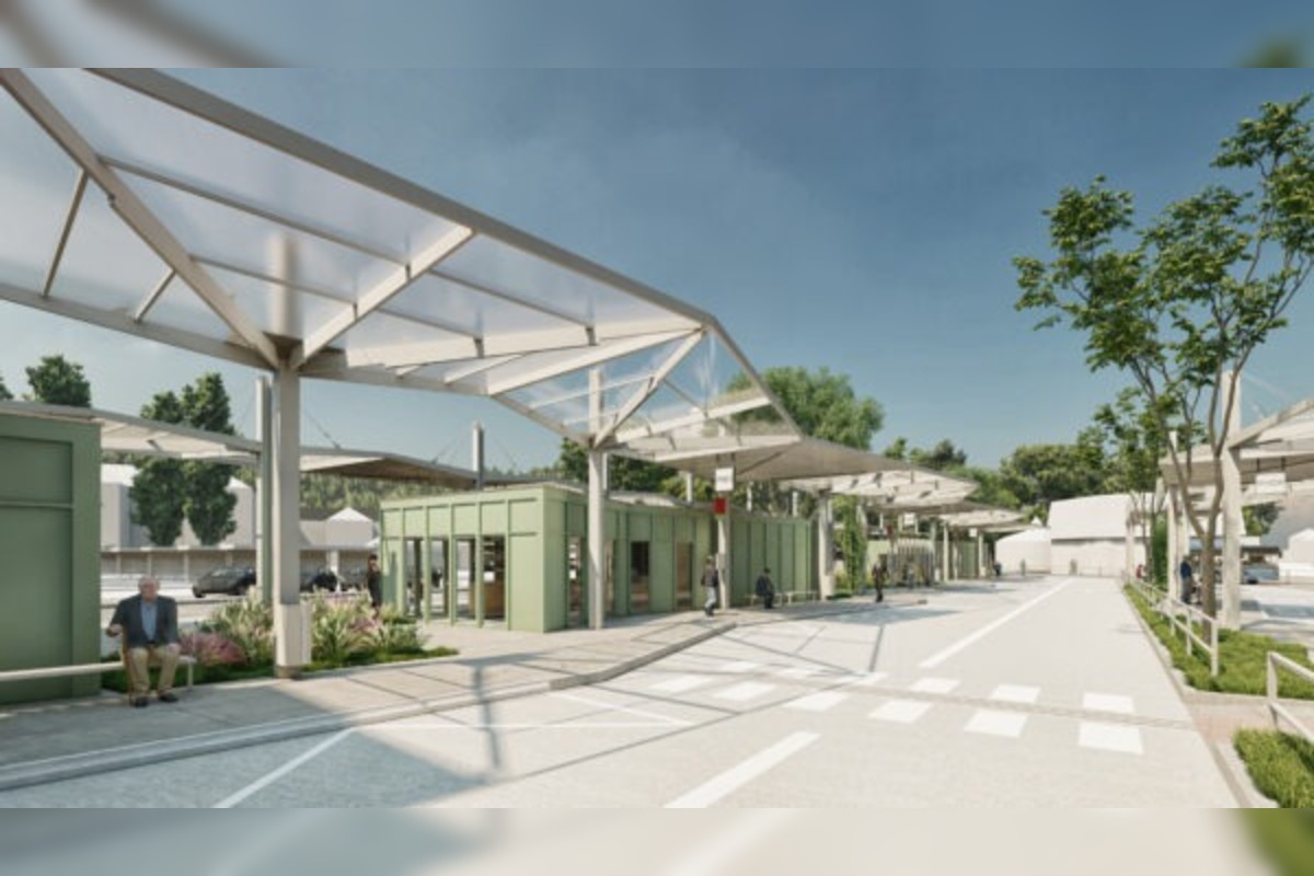 FOTO: V Trenčíne vyrastá moderná autobusová stanica, cestujúci sa dočkajú noviniek, foto 3