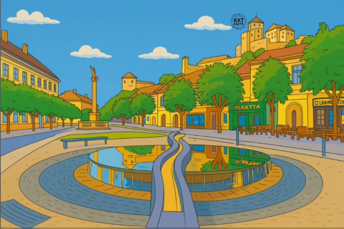 FOTO: Ako by vyzeral Trenčín v Springfieldskom svete? Umelá inteligencia oživila mesto v štýle Simpsonovcov, foto 1