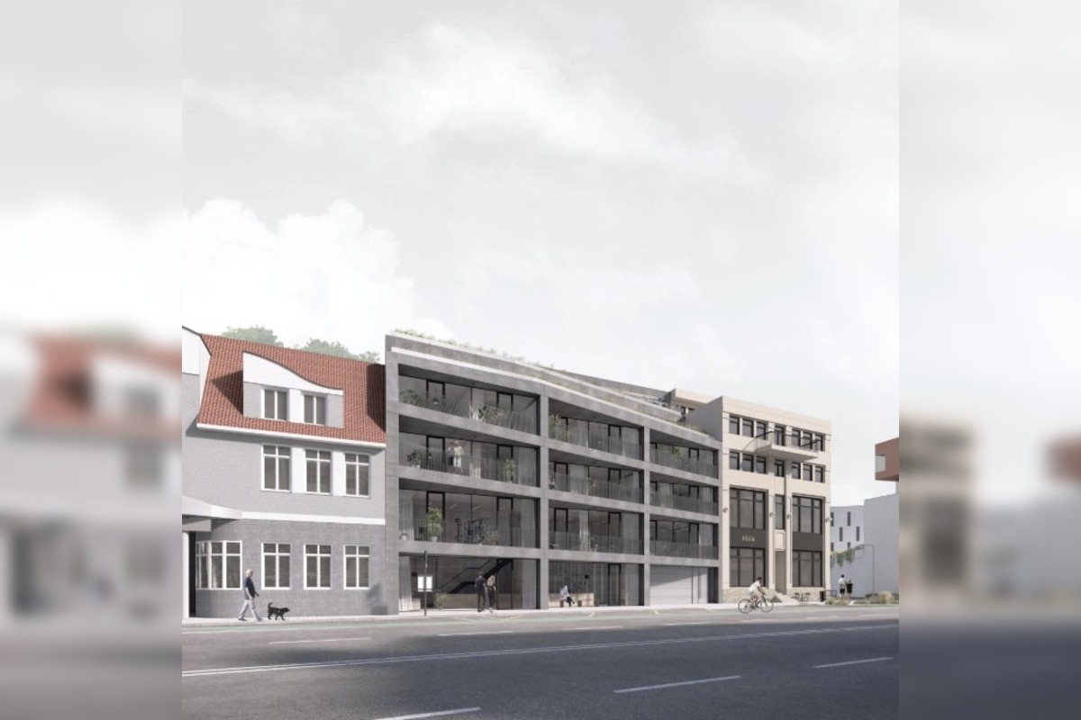 FOTO: Na legionárskej ceste v Trenčíne vyrastie nový moderný bytový komplex , foto 5