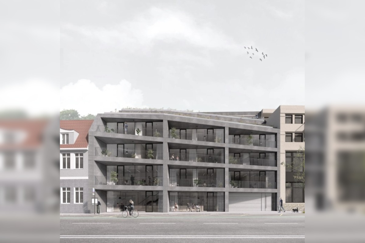 FOTO: Na legionárskej ceste v Trenčíne vyrastie nový moderný bytový komplex , foto 7