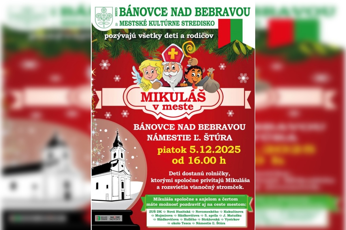 FOTO: Predvianočná víkendová nádielka v Trenčianskom kraji. Čaká vás Mikuláš, trhy, koncerty aj rozsvietenie stromčekov, foto 4