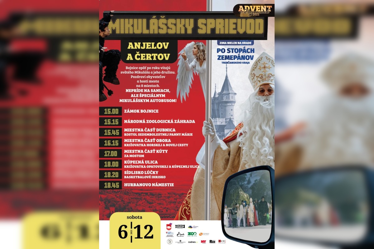 FOTO: Predvianočná víkendová nádielka v Trenčianskom kraji. Čaká vás Mikuláš, trhy, koncerty aj rozsvietenie stromčekov, foto 5