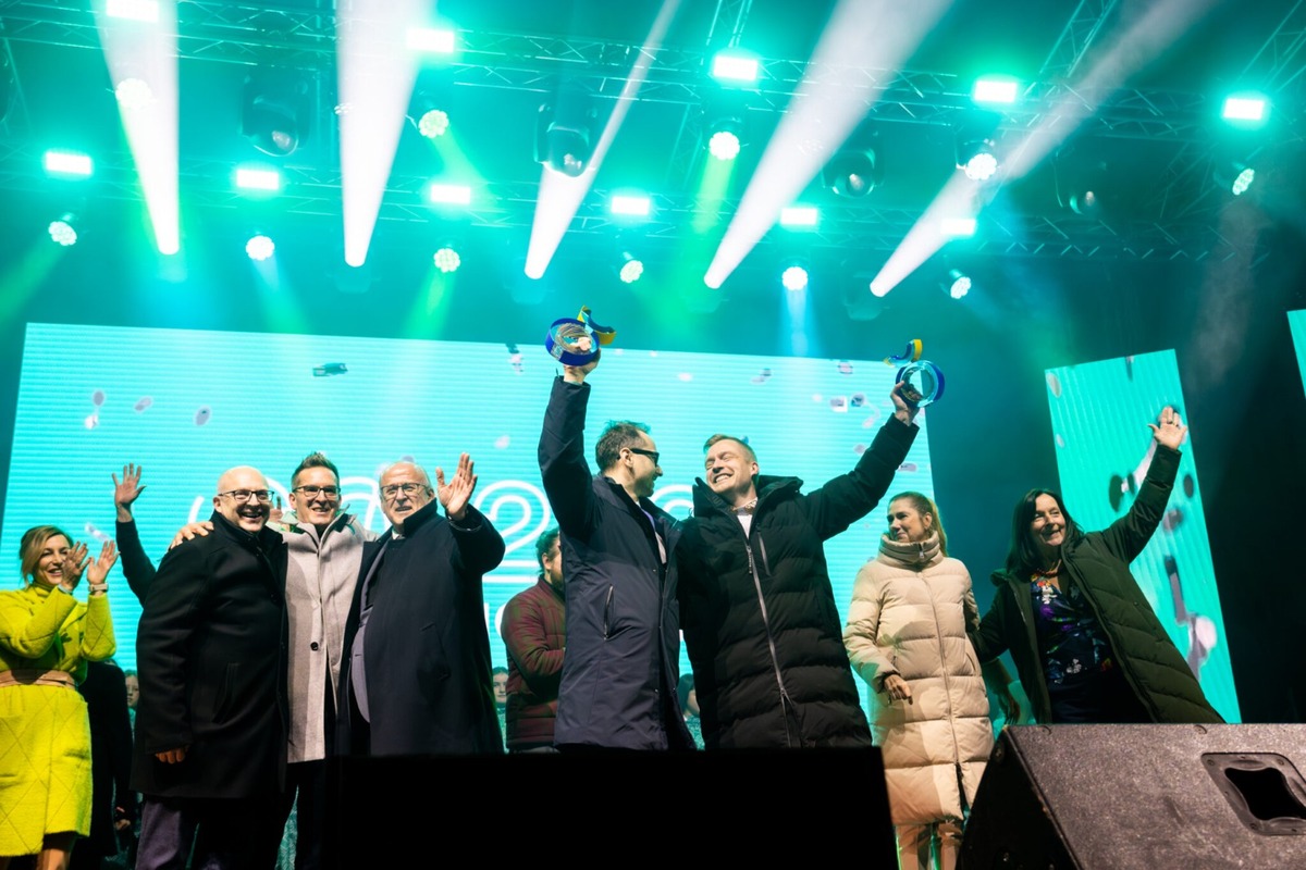 FOTO: Trenčín sa oficiálne stal Európskym mestom kultúry 2026. Symbolické odovzdanie prebehlo v Novej Gorici, foto 6