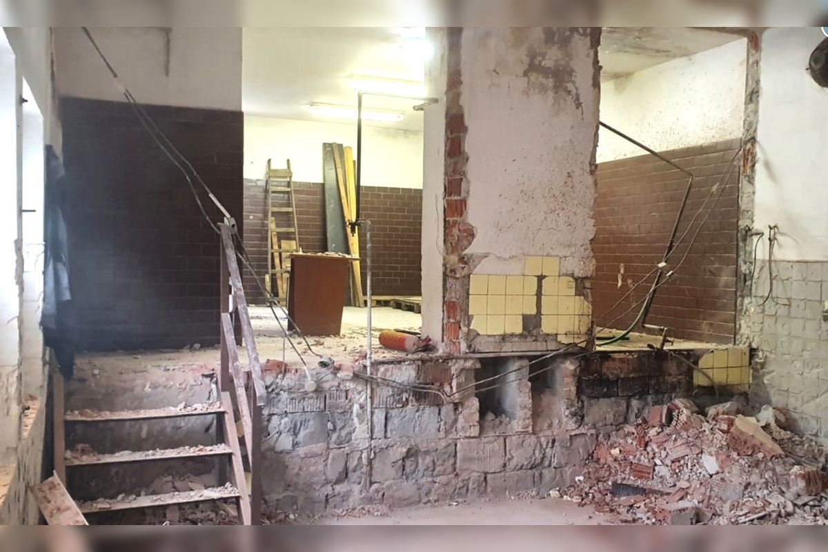 FOTO: Rekonštrukcia pálenice, foto 2