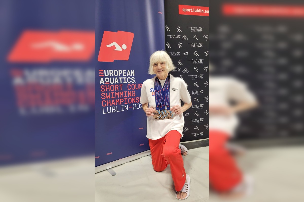 FOTO: Prievidžanka Mária Hausnerová opäť bodovala na ME Masters, získala štyri medaily, foto 1