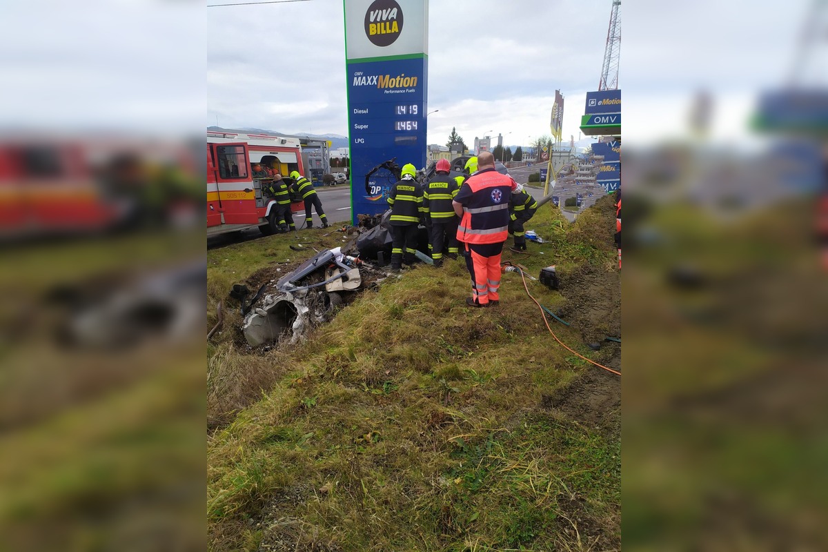 FOTO: Smrteľná nehoda v Prievidzi, foto 1