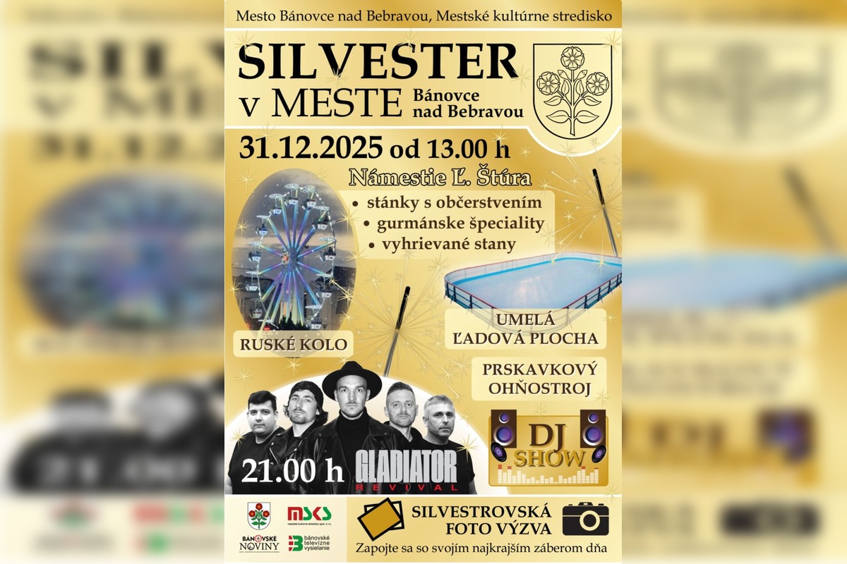 FOTO: Kam na Silvestra 2025 v Trenčianskom kraji? Prinášame tipy na oslavy a programy pre všetky vekové kategórie, foto 4