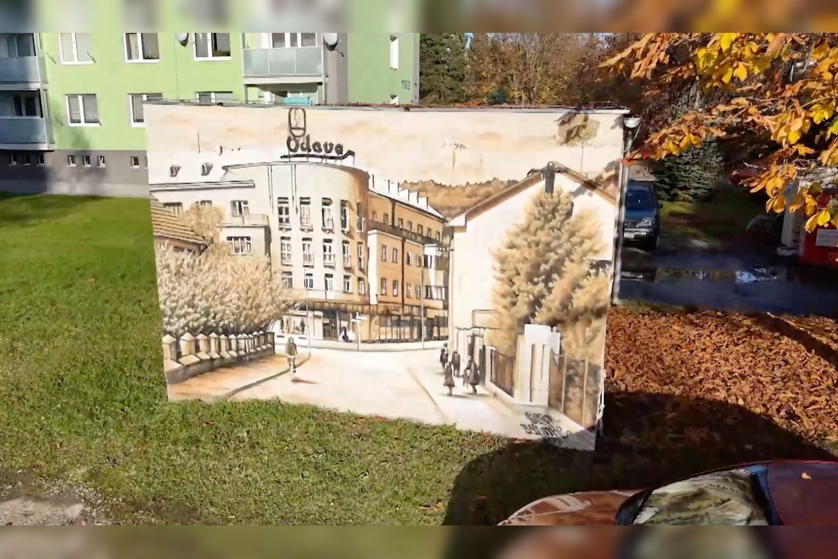 FOTO: Nevzhľadné budovy v Púchove ožili vďaka pouličnému umeniu, foto 5