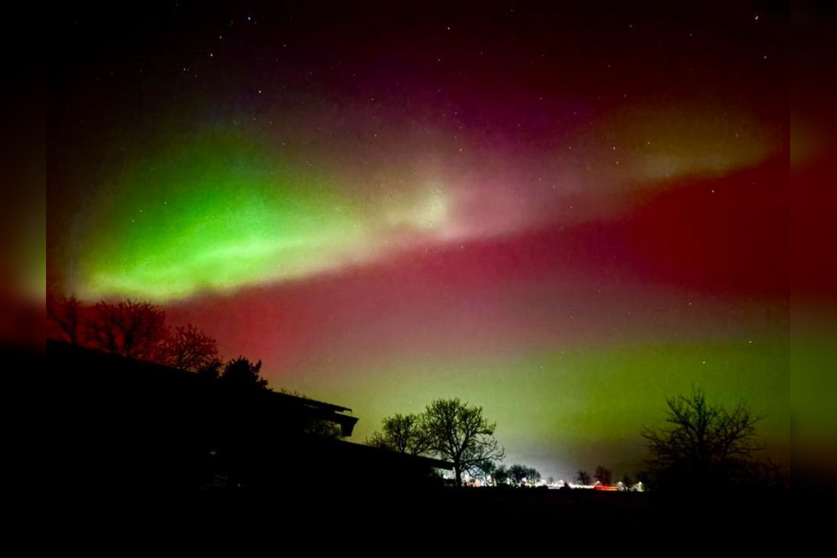 FOTO: V Trenčíne a okolí zachytili obyvatelia neopakovateľnú polárnu žiaru , foto 6