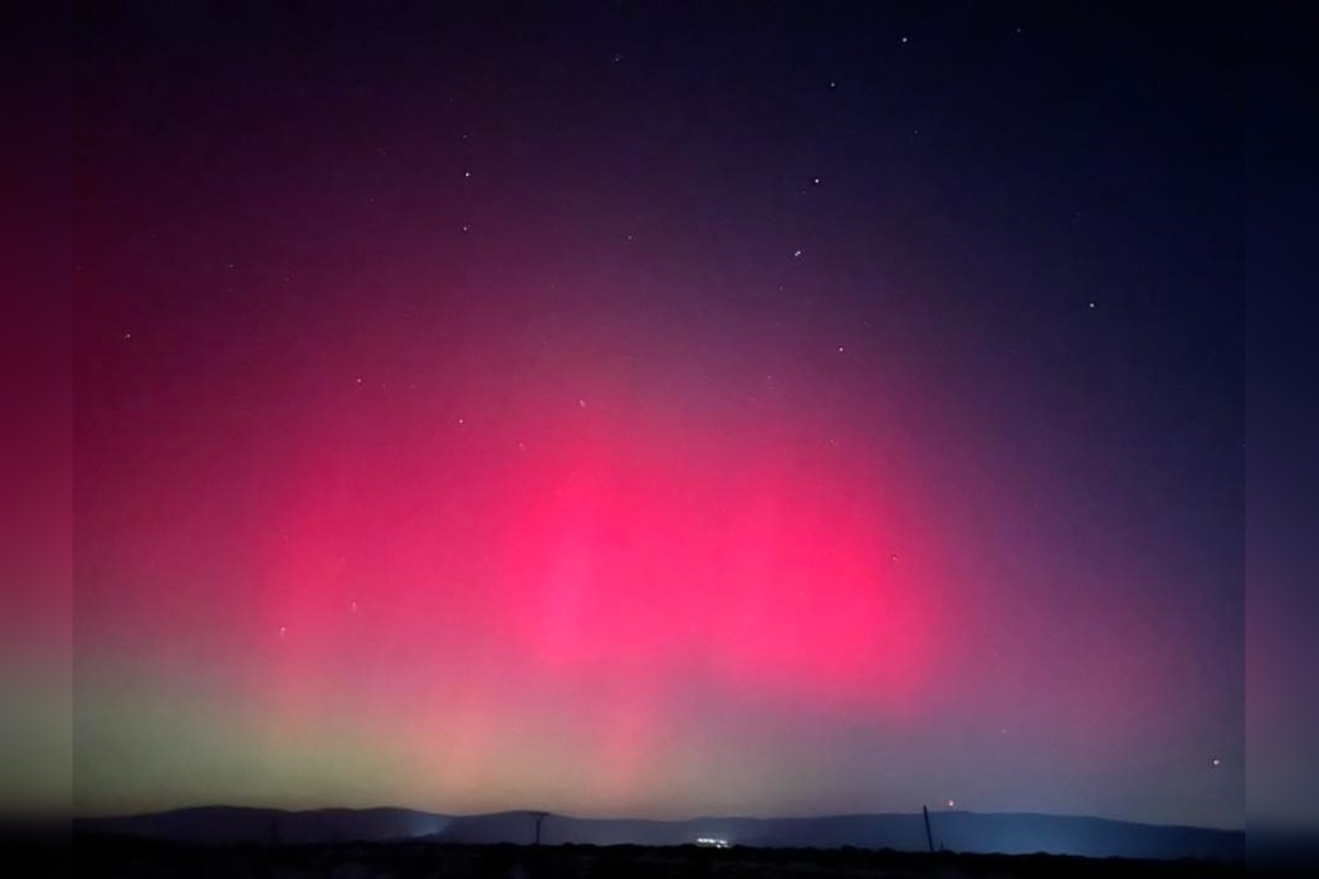 FOTO: V Trenčíne a okolí zachytili obyvatelia neopakovateľnú polárnu žiaru , foto 8