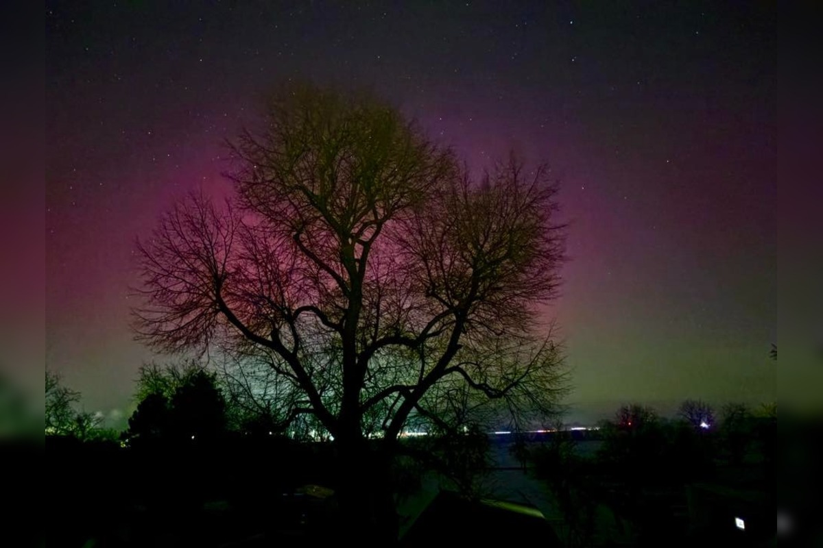 FOTO: V Trenčíne a okolí zachytili obyvatelia neopakovateľnú polárnu žiaru , foto 11