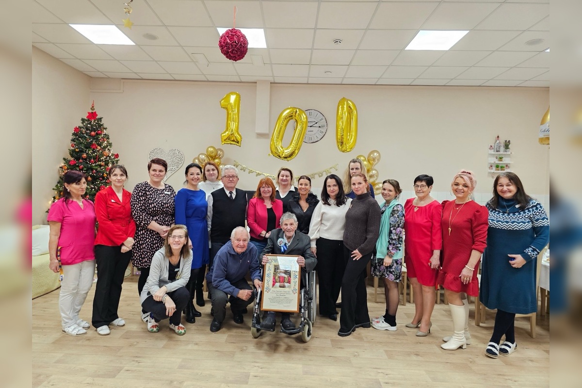 FOTO: Púchovská radnica si uctila najstaršieho obyvateľa mesta, foto 1