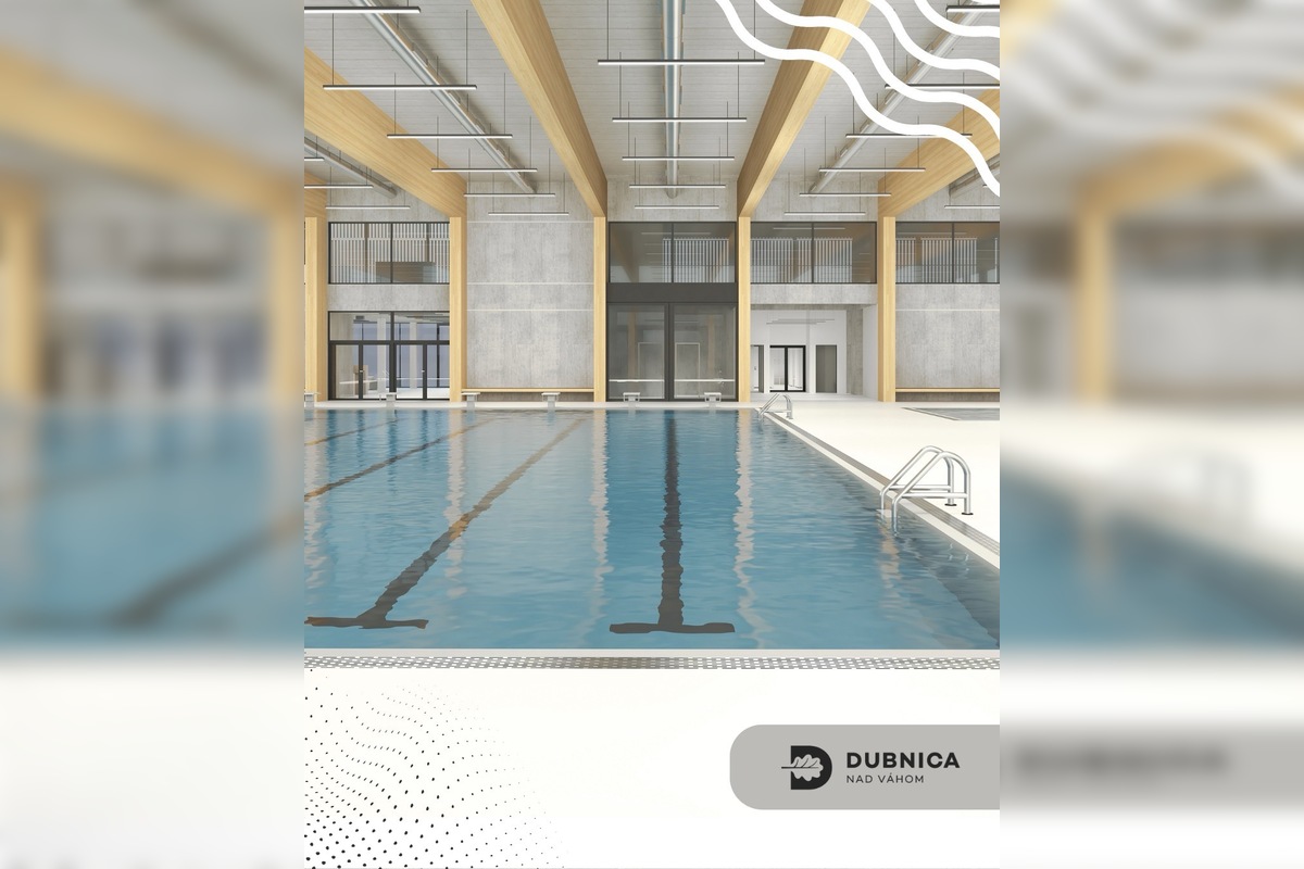 FOTO: V Dubnici nad Váhom budujú novú modernú plaváreň, foto 2