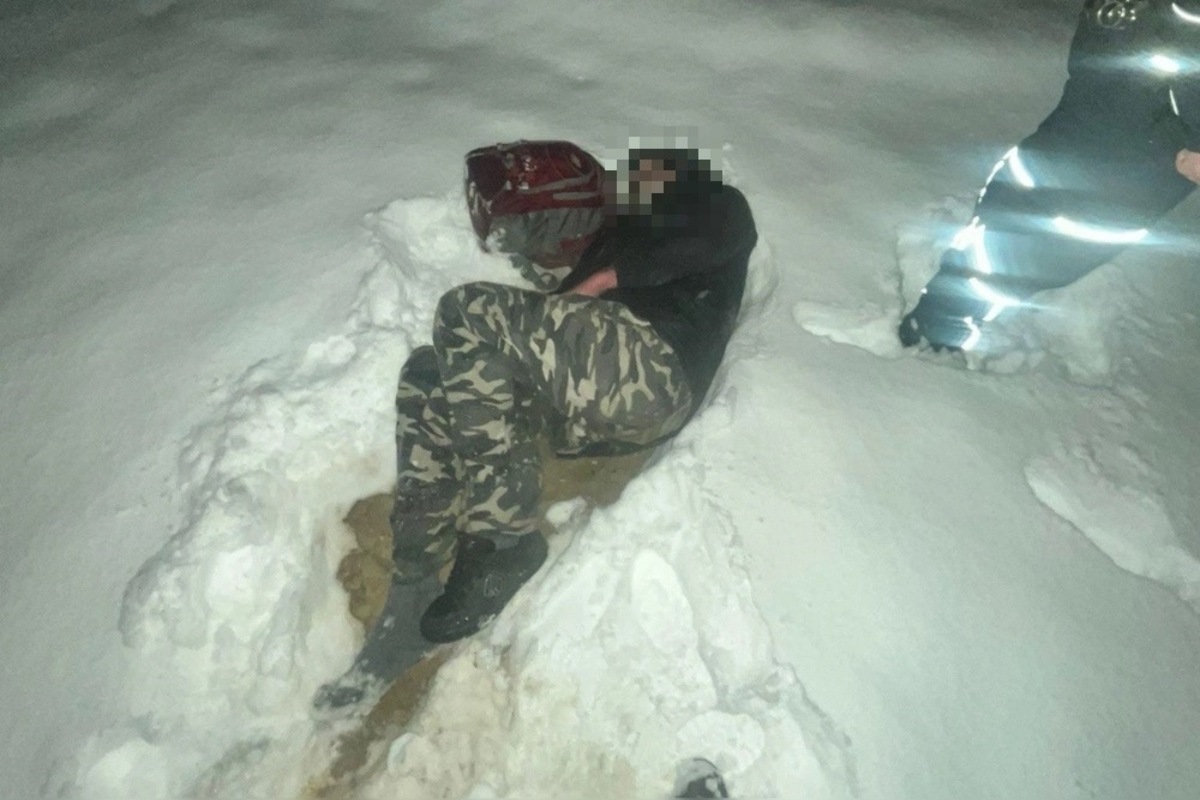 FOTO: Muž z Považskej Bystrice ležal dva dni v snehu, foto 1