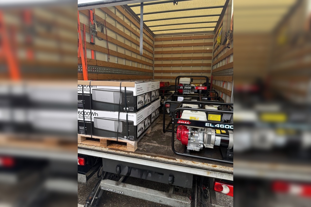 FOTO: Z Trenčína odoslali prvú zásielku generátorov pre Ukrajinu, foto 2