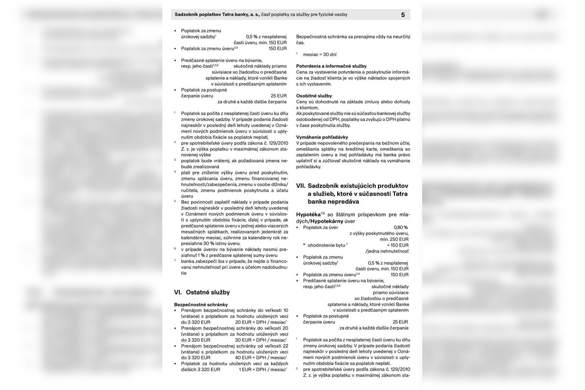 FOTO: FOTO: Poplatky za služby pre fyzické osoby, foto 4