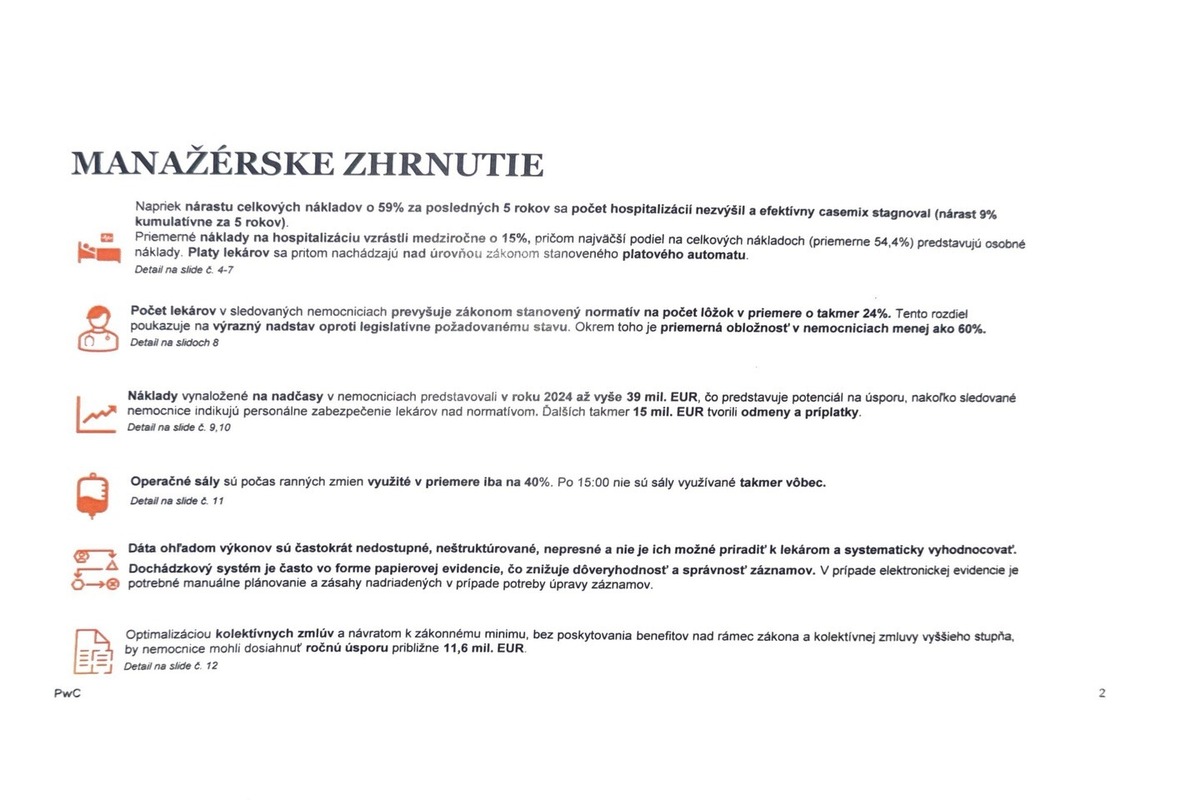 FOTO: Výsledky štátneho auditu nemocníc, foto 2