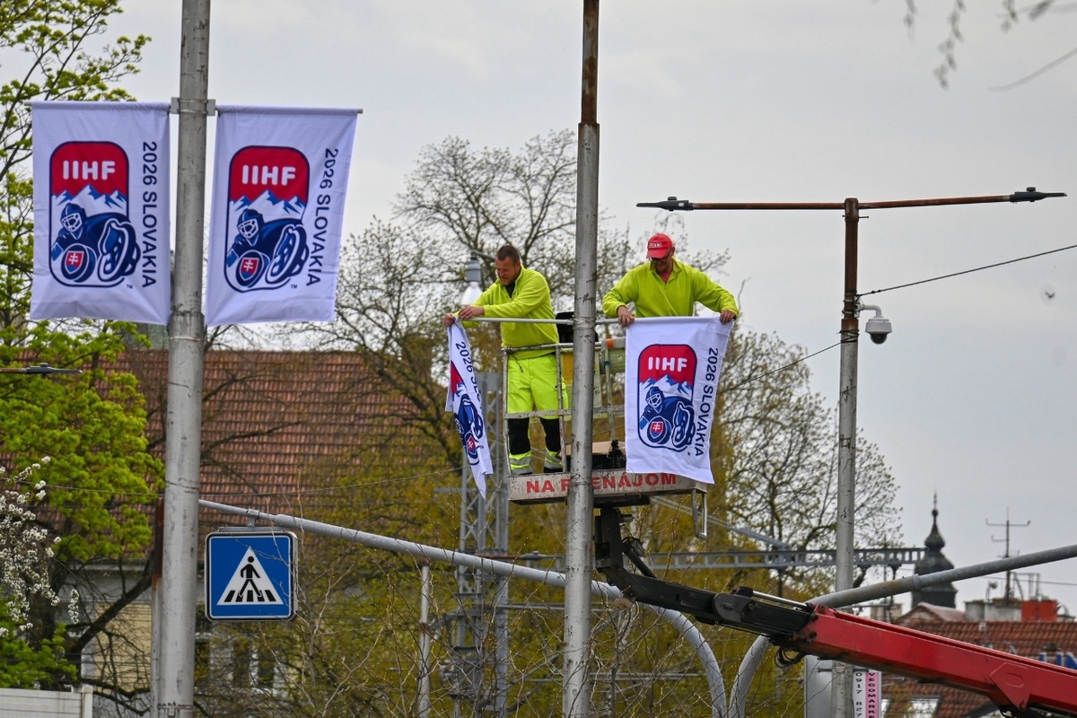 FOTO: Trenčín sa pripravuje na hokejový sviatok, foto 5