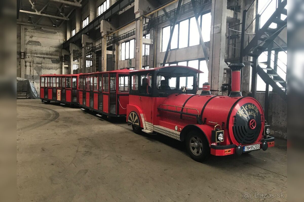 FOTO: Deti ho milovali, teraz sa predáva: vláčik z Nového Mesta čaká na nového majiteľa, foto 1