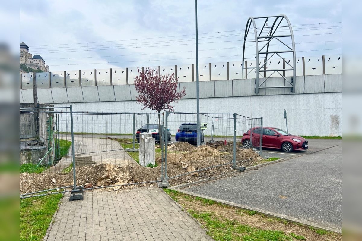 FOTO: V Trenčíne budujú nové nabíjacie stanice pre elektromobily, foto 1
