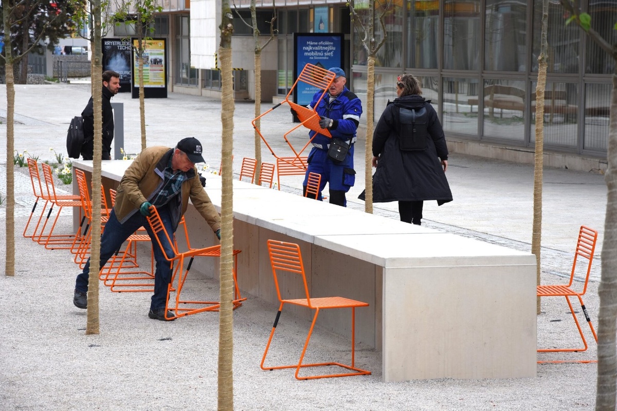 FOTO: Trenčianska pešia zóna v novom šate, foto 1