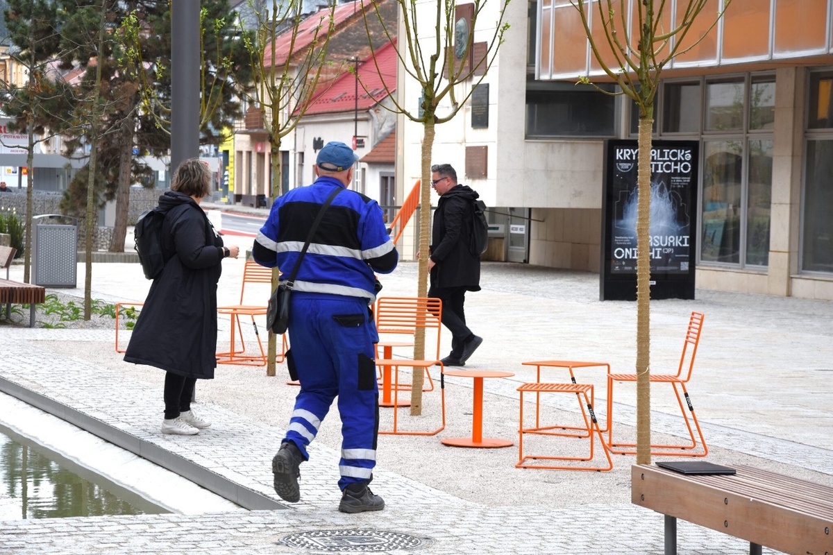 FOTO: Trenčianska pešia zóna v novom šate, foto 2
