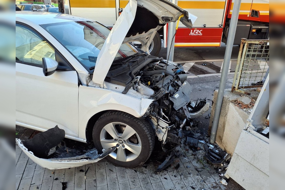 FOTO: Nehoda v Trenčíne, foto 1