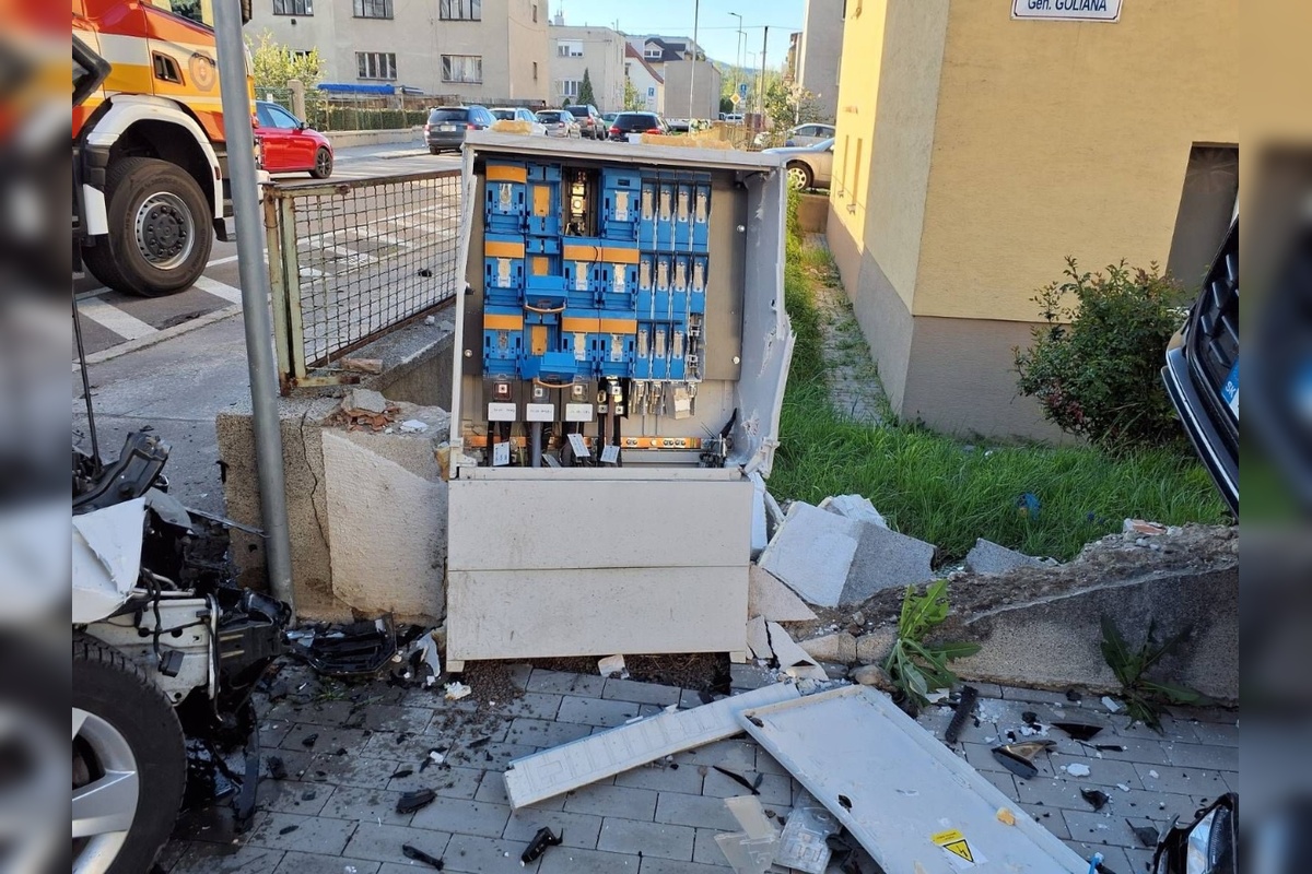 FOTO: Nehoda v Trenčíne, foto 2