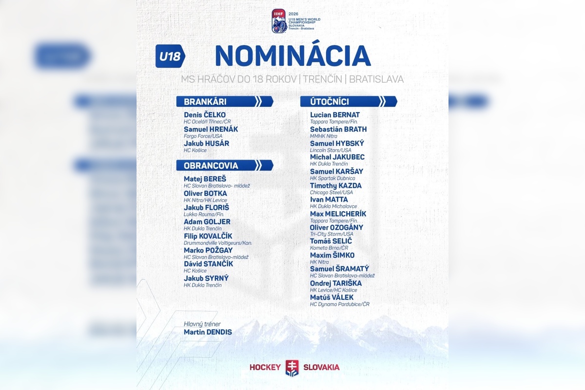 FOTO: Slovenská U18 v Trenčíne prekvapuje, foto 1