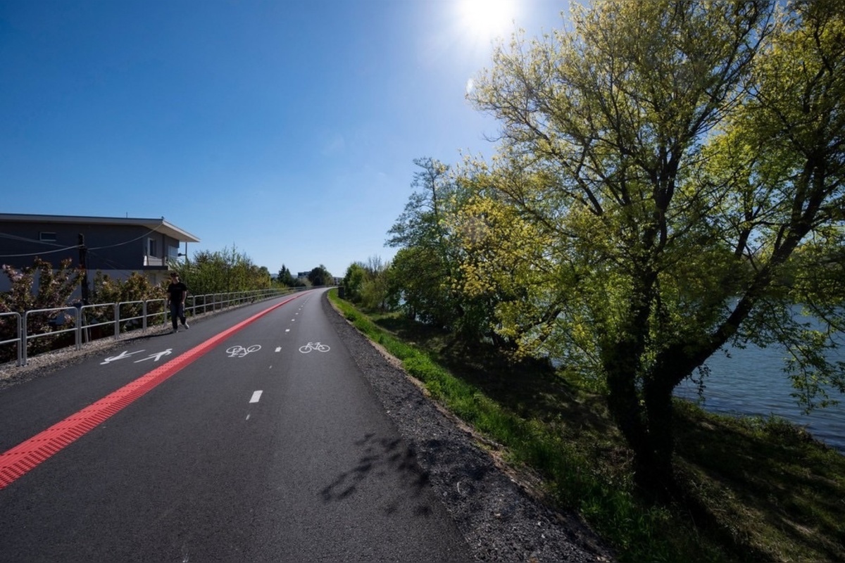 FOTO: Otvorenie nového úseku cyklomagistrály medzi Trenčínom a Dubnicou, foto 5