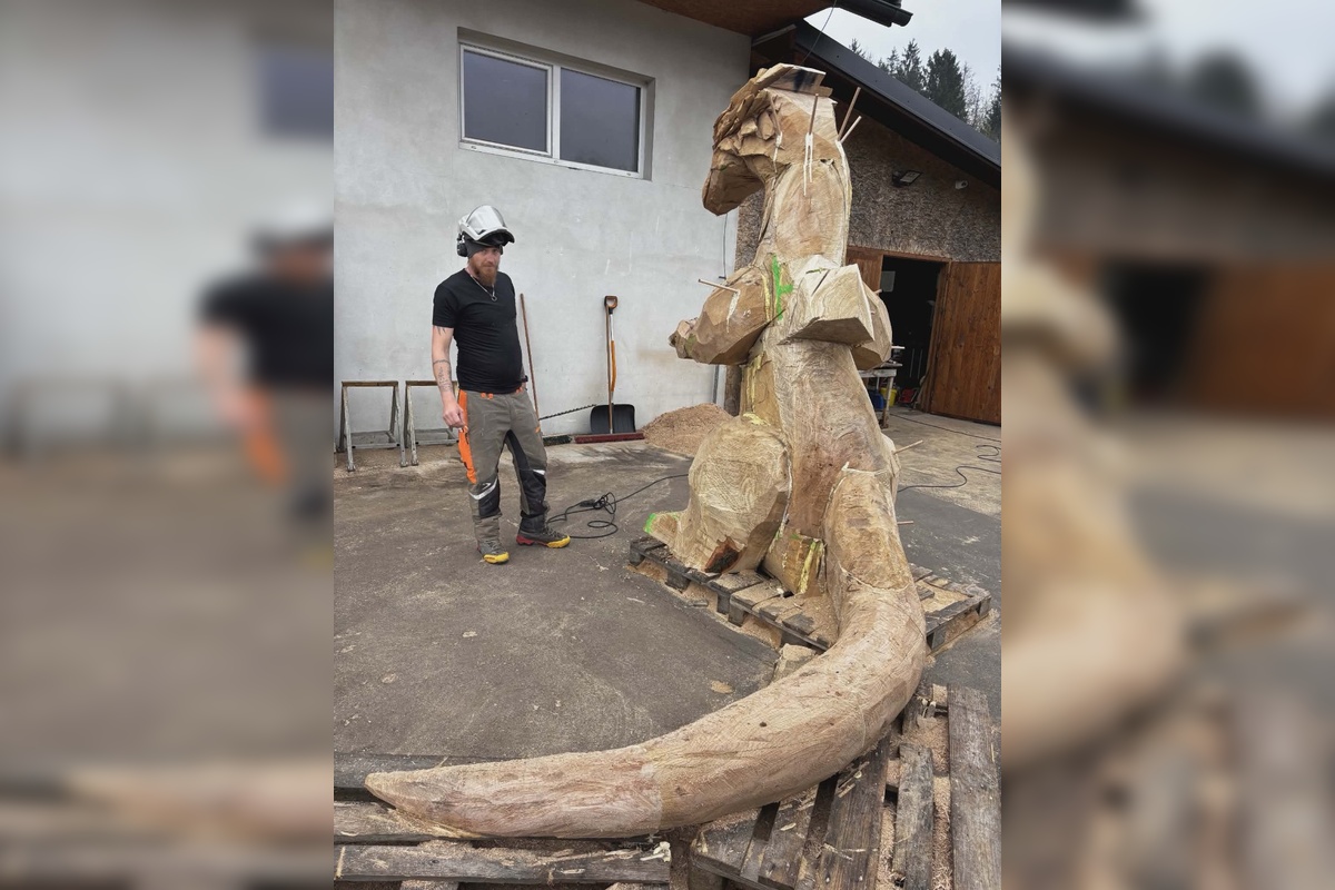 FOTO: Nová socha draka, foto 2