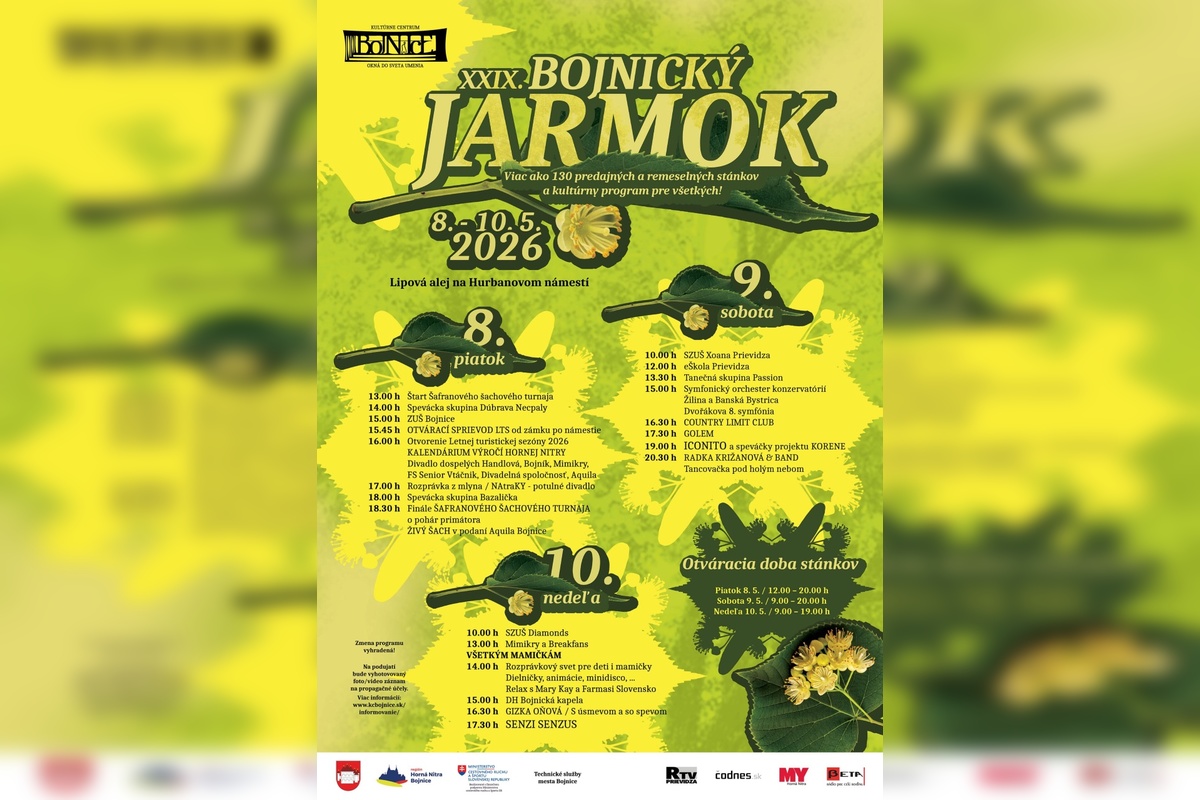 FOTO: Bojnický jarmok 2026, foto 1