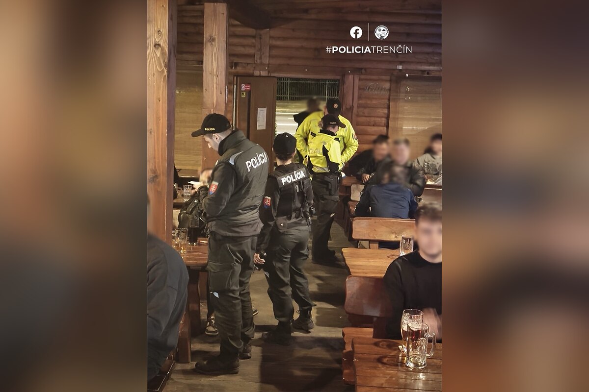 FOTO: Policajná akcia v Trenčíne a Ilave, foto 2