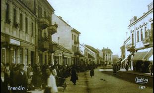 Historické fotografie mesta Trenčín - 1.časť